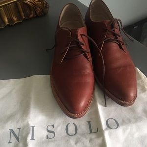 NISOLO James leather oxford - size 7